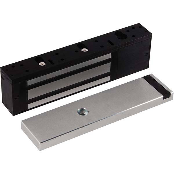 Made in USA - Electromagnet Locks Average Magnetic Pull (Lb.): 1500.000 (Pounds) Length (Inch): 10-1/2 - Industrial Tool & Supply