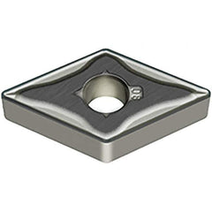 Sumitomo - DNMG434 EEM Grade AC5025S Carbide Turning Insert - TiAlSiN Finish, 55° Diamond, 1/2" Inscr Circle, 3/16" Thick, 1/16" Corner Radius - Industrial Tool & Supply