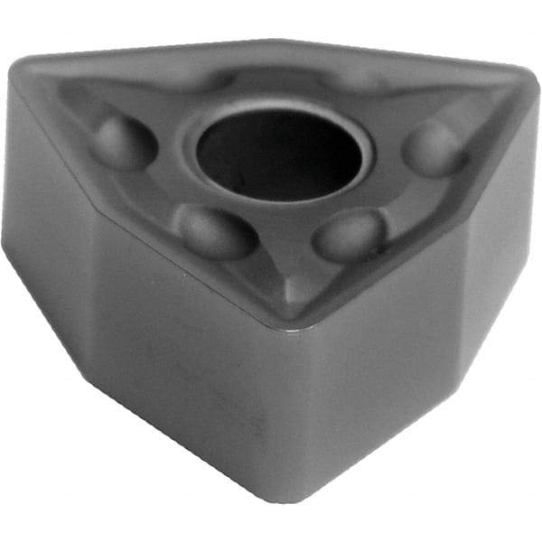 Sumitomo - WNMG432 EMU Grade AC5015S Carbide Turning Insert - TiAlSiN Finish, 80° Trigon, 1/2" Inscr Circle, 3/16" Thick, 0.0313" Corner Radius - Industrial Tool & Supply