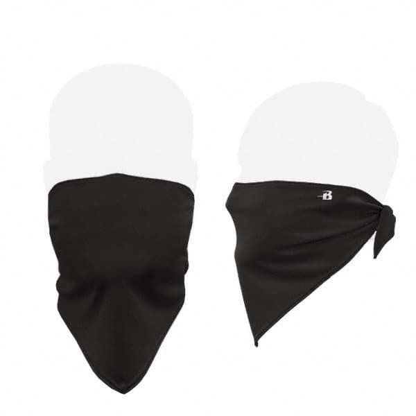 Badger Sport - 100 Pack, Size Universal Black Bandana Design Washable Face Mask - Industrial Tool & Supply