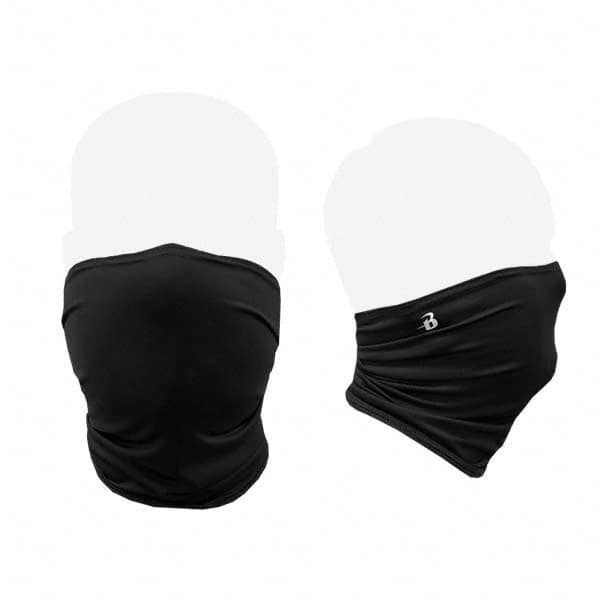 PRO-SAFE - Pack of (10), Size S/M Black Gaiter Design Washable Face Mask - Industrial Tool & Supply