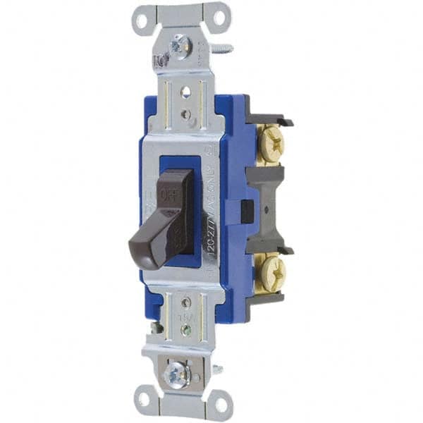 Bryant Electric - Wall & Dimmer Light Switches Switch Type: NonDimmer Switch Operation: Toggle - Industrial Tool & Supply