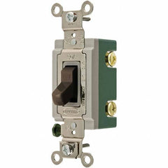 Bryant Electric - Wall & Dimmer Light Switches Switch Type: NonDimmer Switch Operation: Toggle - Industrial Tool & Supply