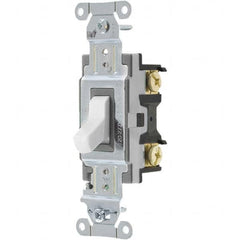 Bryant Electric - Wall & Dimmer Light Switches Switch Type: NonDimmer Switch Operation: Toggle - Industrial Tool & Supply