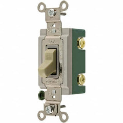 Bryant Electric - Wall & Dimmer Light Switches Switch Type: NonDimmer Switch Operation: Toggle - Industrial Tool & Supply