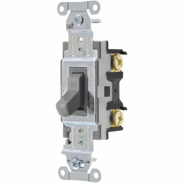 Bryant Electric - Wall & Dimmer Light Switches Switch Type: NonDimmer Switch Operation: Toggle - Industrial Tool & Supply