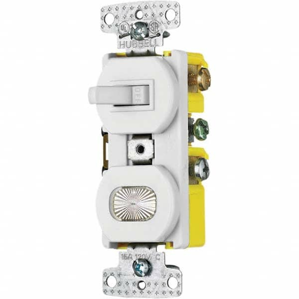 Bryant Electric - Wall & Dimmer Light Switches Switch Type: NonDimmer Switch Operation: Toggle - Industrial Tool & Supply