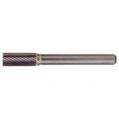 SA-42 Standard Cut Solid Carbide Bur-Cylindrical without End Cut - Industrial Tool & Supply