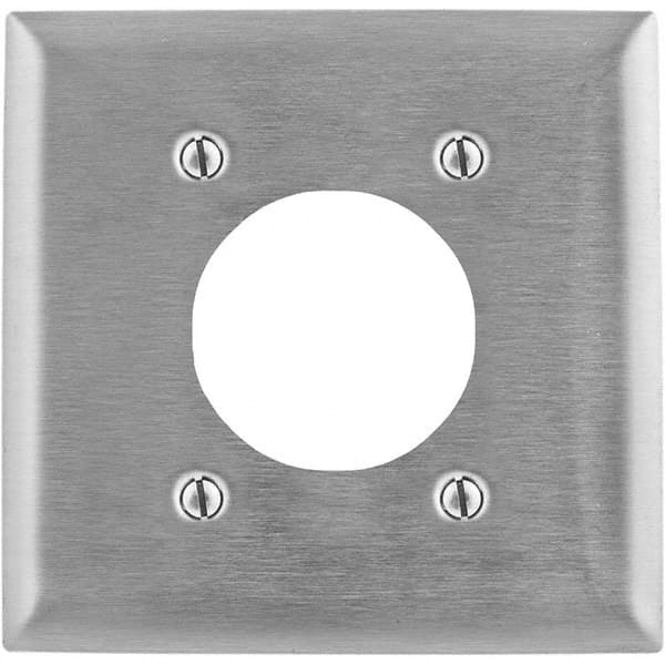 Wall Plates; Wall Plate Type: Outlet Wall Plates; Wall Plate Configuration: Single Outlet; Shape: Rectangle; Wall Plate Size: Standard; Number of Gangs: 2; Overall Length (Inch): 4-1/2; Overall Width (Decimal Inch): 4.6000; Overall Width (mm): 4.6000 in;