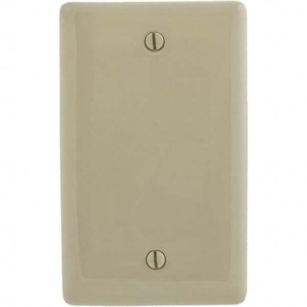 Wall Plates; Wall Plate Type: Blank Wall Plates; Wall Plate Configuration: Blank; Shape: Rectangle; Wall Plate Size: Standard; Number of Gangs: 1; Overall Length (mm): 4.6300 in; Overall Length (Inch): 4.6300; Overall Width (Decimal Inch): 2.8800; Overall