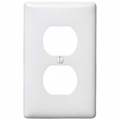 Bryant Electric - Wall Plates Wall Plate Type: Outlet Wall Plates Color: White - Industrial Tool & Supply