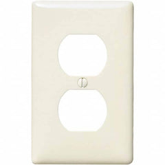 Wall Plates; Wall Plate Type: Outlet Wall Plates; Wall Plate Configuration: Duplex Outlet; Shape: Rectangle; Wall Plate Size: Standard; Number of Gangs: 1; Overall Length (mm): 4.6300 in; Overall Length (Inch): 4.6300; Overall Width (Decimal Inch): 2.8800