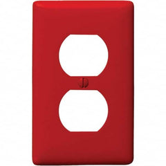 Wall Plates; Wall Plate Type: Outlet Wall Plates; Wall Plate Configuration: Duplex Outlet; Shape: Rectangle; Wall Plate Size: Standard; Number of Gangs: 1; Overall Length (mm): 4.6300 in; Overall Length (Inch): 4.6300; Overall Width (Decimal Inch): 2.8800