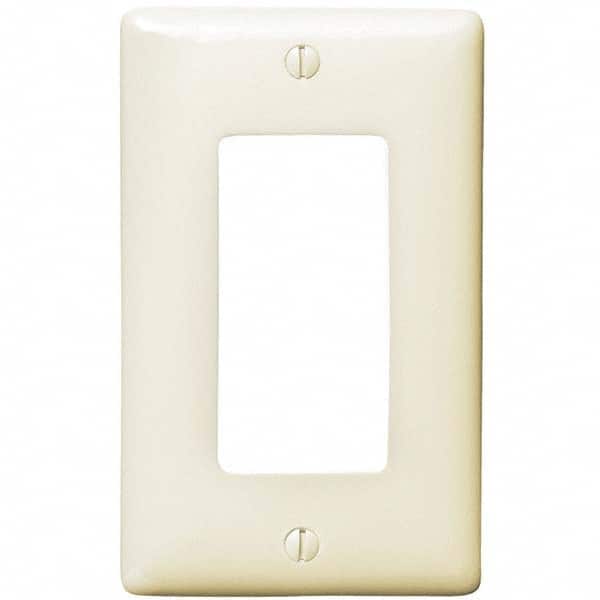 Wall Plates; Wall Plate Type: Outlet Wall Plates; Wall Plate Configuration: GFCI/Surge Receptacle; Shape: Rectangle; Wall Plate Size: Standard; Number of Gangs: 1; Overall Length (mm): 4.6300 in; Overall Length (Inch): 4.6300; Overall Width (Decimal Inch)