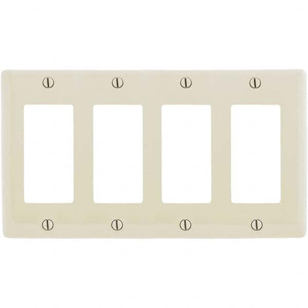 Bryant Electric - Wall Plates Wall Plate Type: Outlet Wall Plates Color: Light Almond - Industrial Tool & Supply
