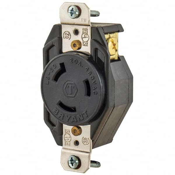 Bryant Electric - Twist Lock Receptacles Receptacle/Part Type: Receptacle Gender: Female - Industrial Tool & Supply