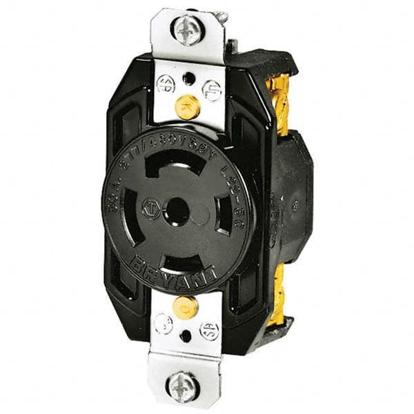 Bryant Electric - Twist Lock Receptacles Receptacle/Part Type: Receptacle Gender: Female - Industrial Tool & Supply
