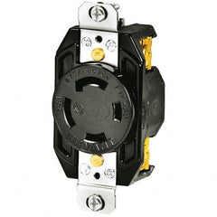 Twist Lock Receptacles; Receptacle/Part Type: Receptacle; Gender: Female; NEMA Configuration: L19-30R; Flange Style: No Flange; Amperage: 30 A; Number Of Poles: 4; Number Of Wires: 4; Maximum Cord Diameter: 29.20 mm; Resistance Features: Impact-Resistant;
