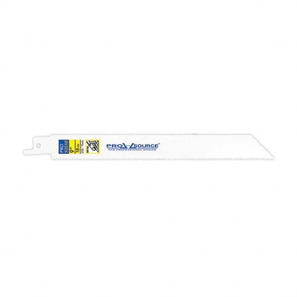 PRO-SOURCE - Reciprocating Saw Blades Blade Material: Bi-Metal Blade Length (Inch): 9 - Industrial Tool & Supply