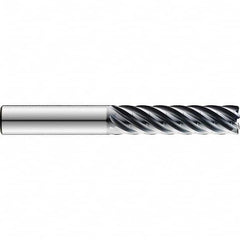 SGS - 1/2" Diam 7 Flute Solid Carbide 0.06" Corner Radius End Mill - Industrial Tool & Supply