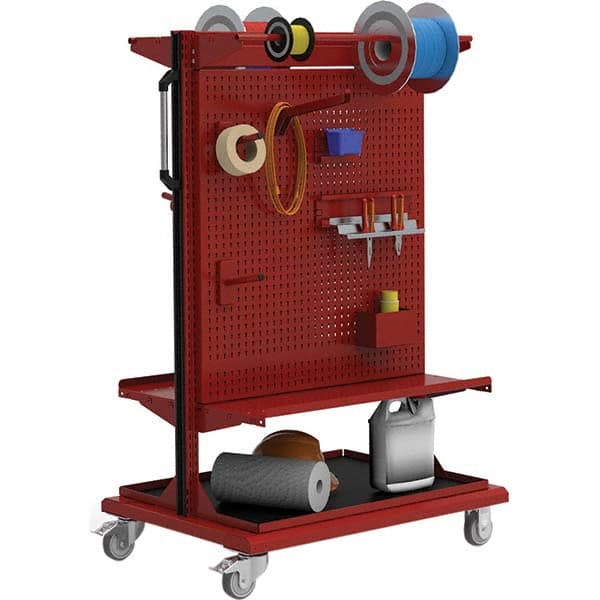 Rousseau Metal - Mobile Work Stands Type: Mobile Work Stand Width (Inch): 32 - Industrial Tool & Supply