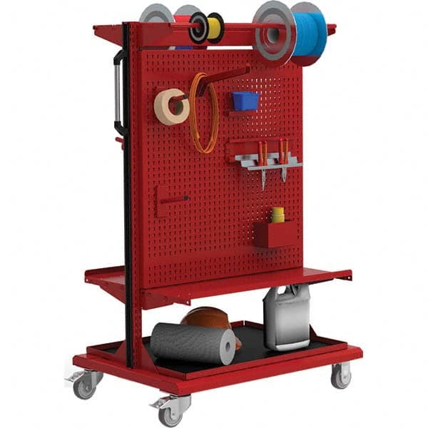 Rousseau Metal - Mobile Work Stands Type: Mobile Work Stand Width (Inch): 38 - Industrial Tool & Supply