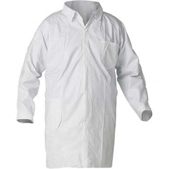 KleenGuard - Pack of (30) Size XL White Lab Coat - Industrial Tool & Supply