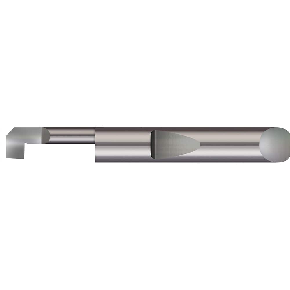 Micro 100 - Boring Bars; Minimum Bore Diameter (Decimal Inch): 0.3000 ; Maximum Bore Depth (Decimal Inch): 1.0000 ; Maximum Bore Depth (Inch): 1 ; Material: Solid Carbide ; Boring Bar Type: Back Boring ; Shank Diameter (Decimal Inch): 0.3125