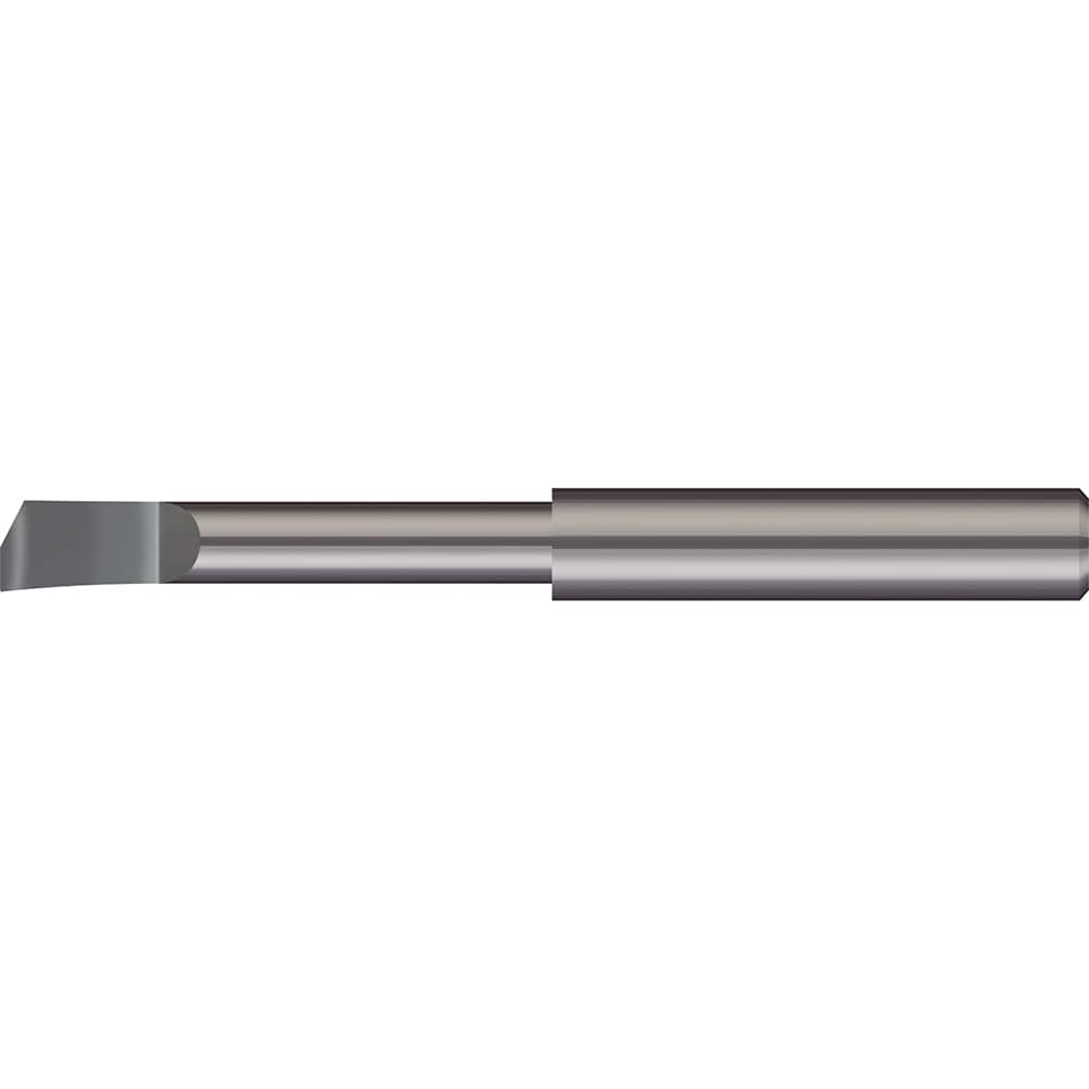 Micro 100 - Boring Bars; Minimum Bore Diameter (mm): 0.750 ; Maximum Bore Depth (mm): 4.00 ; Material: Solid Carbide ; Boring Bar Type: Boring ; Shank Diameter (mm): 3.0000 ; Overall Length (mm): 38.0000 - Exact Industrial Supply