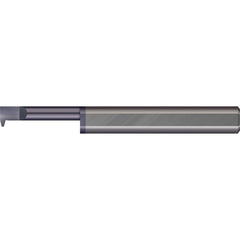 Micro 100 - Single Point Threading Tools; Thread Type: ACME Internal ; Material: Solid Carbide ; Profile Angle: 29 ; Threading Diameter (Decimal Inch): 0.4900 ; Cutting Depth (Decimal Inch): 1.5000 ; Maximum Threads Per Inch: 5 - Exact Industrial Supply