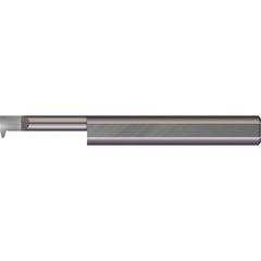 Micro 100 - Single Point Threading Tools; Thread Type: ACME Internal ; Material: Solid Carbide ; Profile Angle: 29 ; Threading Diameter (Decimal Inch): 0.2550 ; Cutting Depth (Decimal Inch): 1.2500 ; Maximum Threads Per Inch: 14 - Exact Industrial Supply