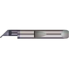 Micro 100 - Grooving Tools; Grooving Tool Type: Undercut ; Material: Solid Carbide ; Shank Diameter (Decimal Inch): 0.1875 ; Shank Diameter (Inch): 3/16 ; Groove Width (Decimal Inch): 0.0300 ; Projection (Decimal Inch): 0.0500 - Exact Industrial Supply
