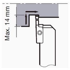 CGWSL2525FLL4GP GROOVING TOOL - Industrial Tool & Supply