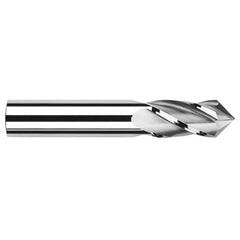 0.0781″ (5/64″) Cutter Diameter × 0.2500″ (1/4″) Length of Cut × 100° included Carbide Drill/End Mill, 4 Flutes