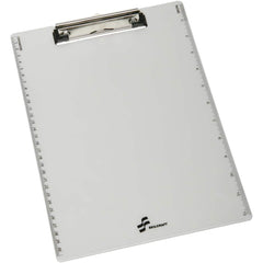 Ability One - Clip Boards; Color: Pearl White ; Length (Inch): 12 ; Width (Inch): 9 - Exact Industrial Supply