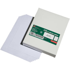 Ability One - Labels, Ribbons & Tapes; Type: Address Labels ; Color: White ; For Use With: Laser & Inkjet Printers ; Width (Inch): 2 ; Length (Inch): 4 ; Number of Labels: 2500 - Exact Industrial Supply