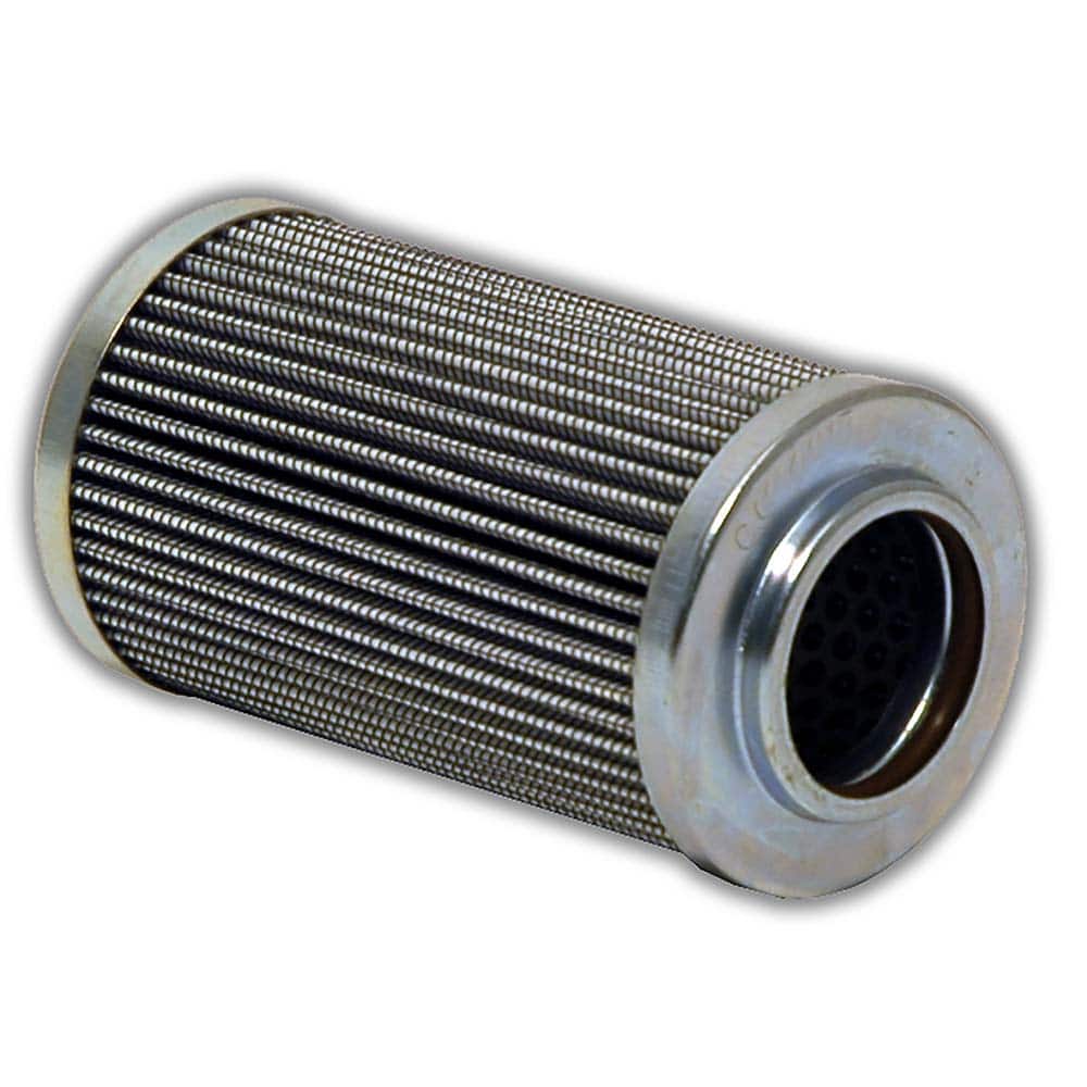 Replacement/Interchange Hydraulic Filter Element: Microglass, 10  µ