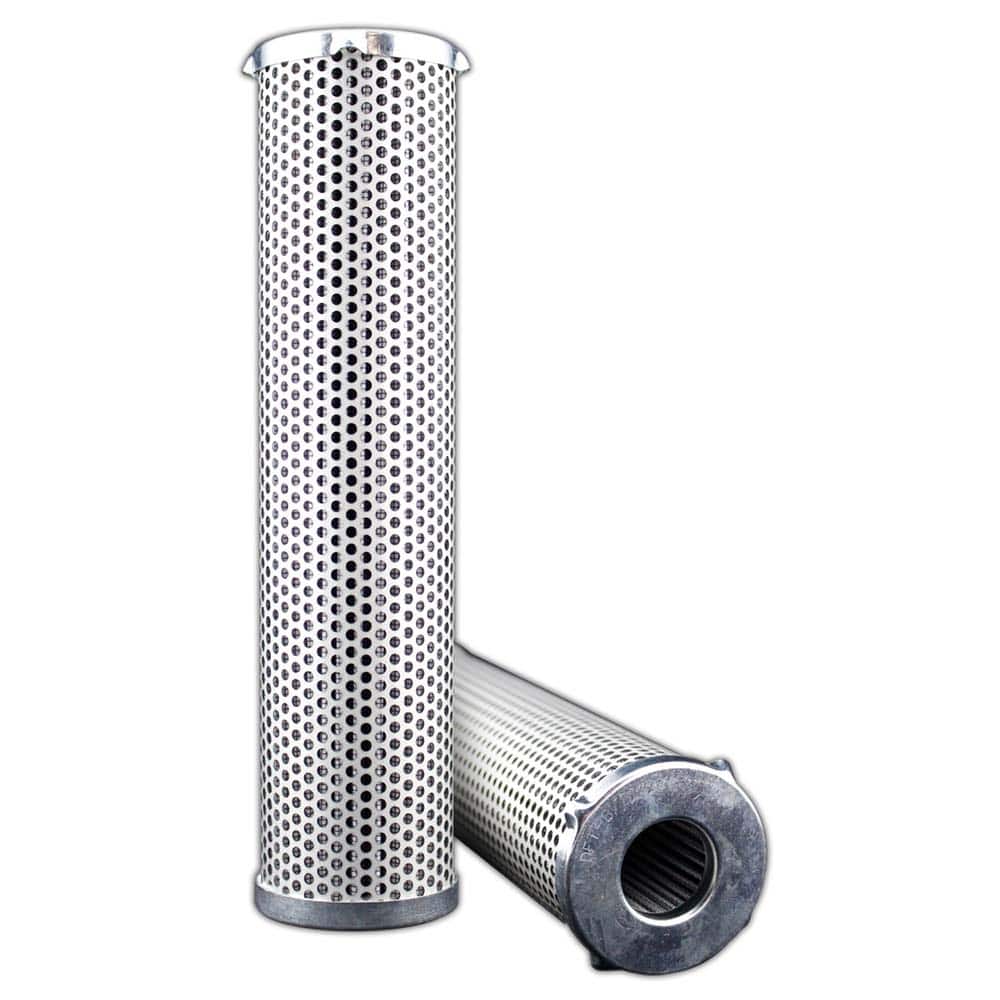 Replacement/Interchange Hydraulic Filter Element: Microglass, 10  µ