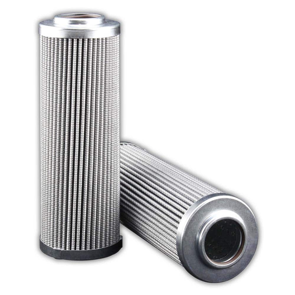 Replacement/Interchange Hydraulic Filter Element: Microglass, 10  µ