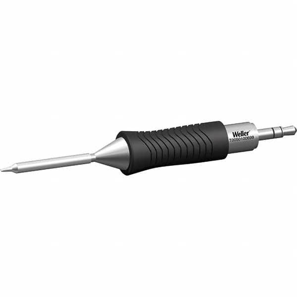 Weller - Soldering Iron Tips; Type: Chisel Tip ; For Use With: T0052921399N ; Tip Diameter: 1.000 (Inch); Tip Diameter: 1.000 (mm) - Exact Industrial Supply