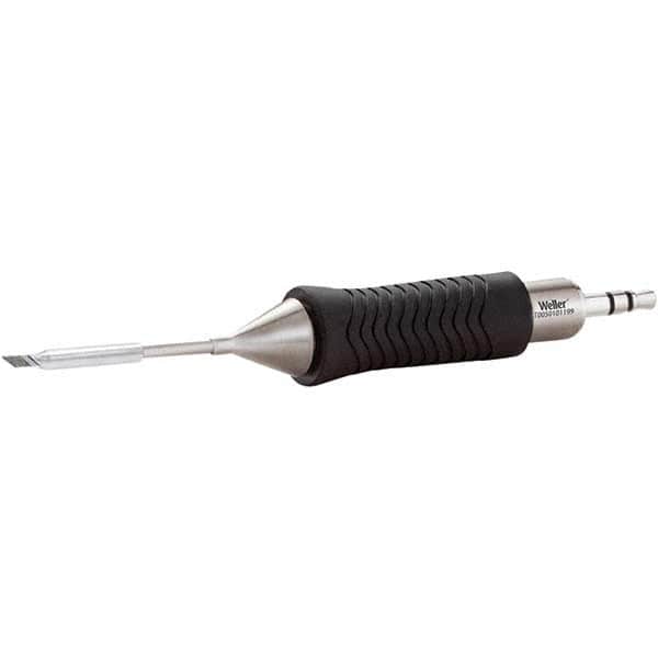 Weller - Soldering Iron Tips; Type: Knife Tip ; For Use With: T0052920399N ; Tip Diameter: 2.500 (Inch); Tip Diameter: 2.500 (mm) - Exact Industrial Supply