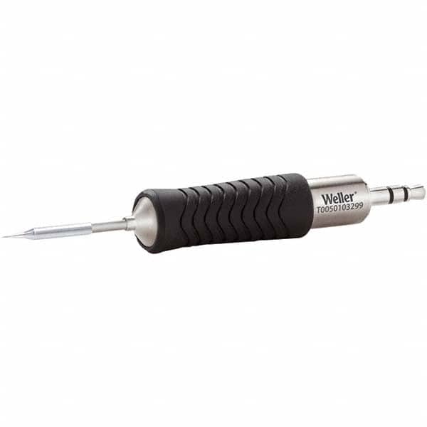 Weller - Soldering Iron Tips; Type: Conical Tip ; For Use With: T0052922699 ; Tip Diameter: 0.100 (Inch); Tip Diameter: 0.100 (mm) - Exact Industrial Supply