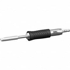 Weller - Soldering Iron Tips; Type: Chisel Tip ; For Use With: T0052923099 ; Tip Diameter: 5.000 (Inch); Tip Diameter: 5.000 (mm) - Exact Industrial Supply