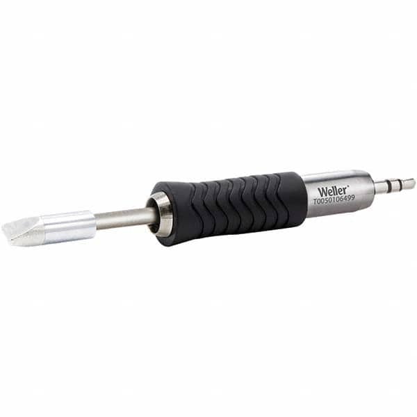 Weller - Soldering Iron Tips; Type: Chisel Tip ; For Use With: T0052923099 ; Tip Diameter: 9.300 (Inch); Tip Diameter: 9.300 (mm) - Exact Industrial Supply
