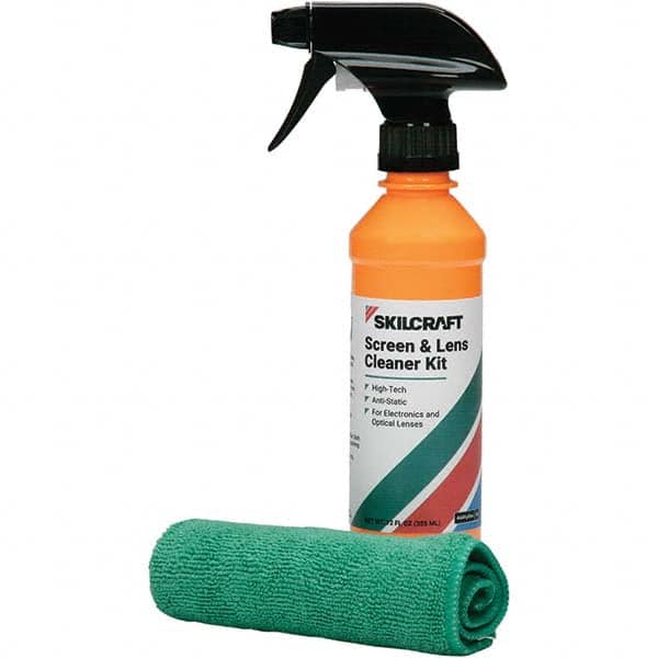 Ability One - Lens Cleaning Solutions & Pumps Cleaner Type: Silicone Container Size (oz.): 12.00 - Industrial Tool & Supply