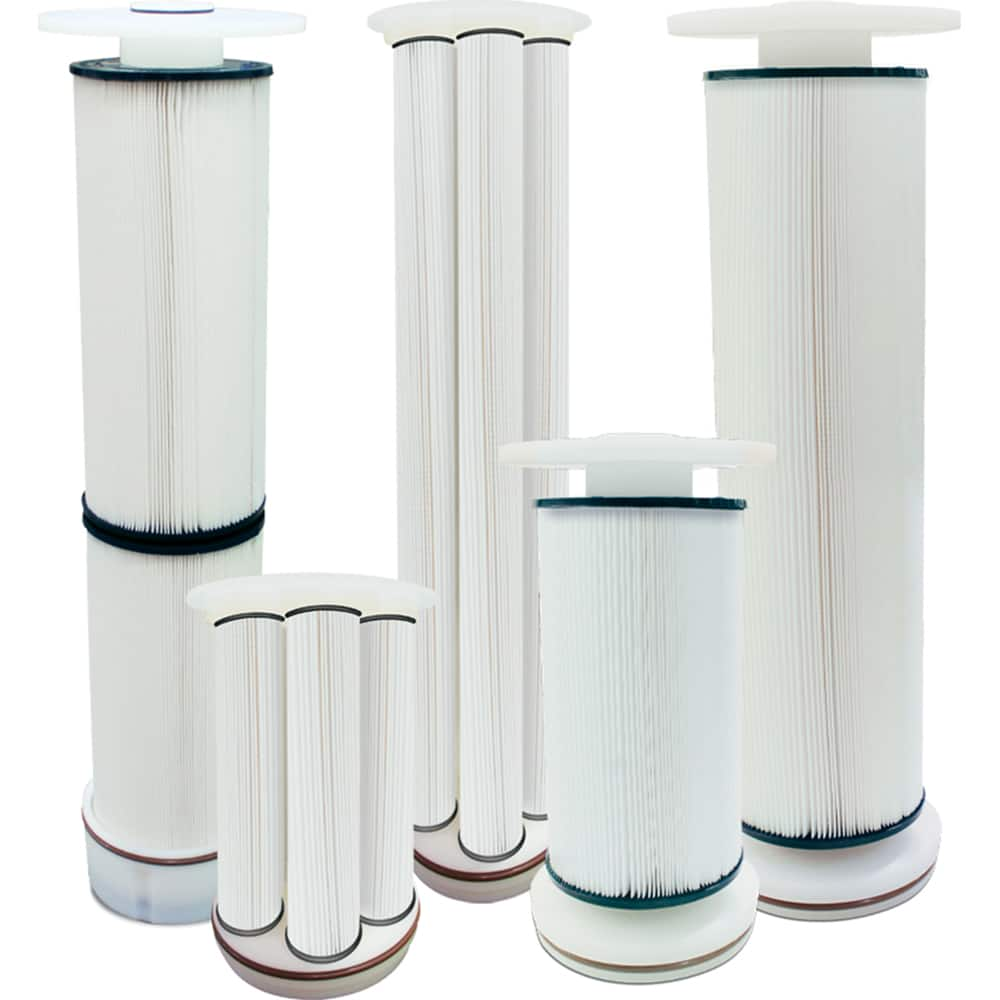 Hayward - Cartridge Filters; Style: Pleated ; Length (Inch): 30 ; Length (Decimal Inch): 30.0000 ; Outside Diameter (Decimal Inch): 2.5000 ; Outside Diameter (Inch): 2-1/2 ; Micron Rating: 10 - Exact Industrial Supply