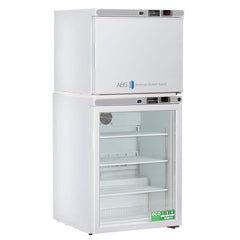 American BioTech Supply - Laboratory Refrigerators and Freezers; Type: Refrigerator & Freezer Combination ; Volume Capacity: 7 Cu. Ft. ; Minimum Temperature (C): -15.00 ; Maximum Temperature (C): 10.00 ; Width (Inch): 23-5/8 ; Depth (Inch): 24-1/4 - Exact Industrial Supply