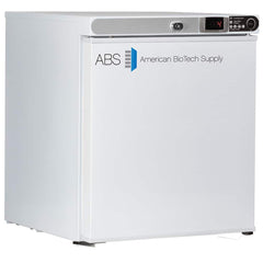 American BioTech Supply - Laboratory Refrigerators and Freezers; Type: Countertop Freestanding Refrigerator ; Volume Capacity: 1 Cu. Ft. ; Minimum Temperature (C): 1.00 ; Maximum Temperature (C): 10.00 ; Width (Inch): 17-1/4 ; Depth (Inch): 19-1/4 - Exact Industrial Supply