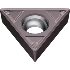 TPMT181505ELB AC6040M Carbide Turning Insert Absotech Finish, 0.378″ Long, 5.56mm Inscribed Circle, 0.0079″ Corner Radius, 0.0937″ Thick, Series AC6000M