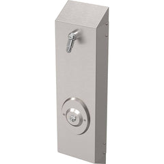 Acorn Engineering - Tub & Shower Faucets; Type: Suface Mounted Shower ; Style: Commercial ; Design: Wall Mount ; Material: 18-Gage 304 Stainless Steel ; Handle Type: Push Button ; Handle Material: Stainless Steel - Exact Industrial Supply